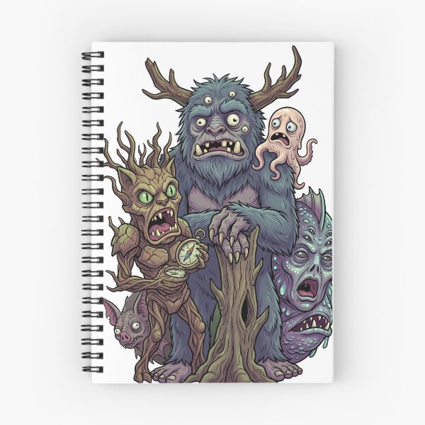 Item preview, Forest Nightmare Monster Collective Dark Fantasy Art designed and sold by castillomiami.