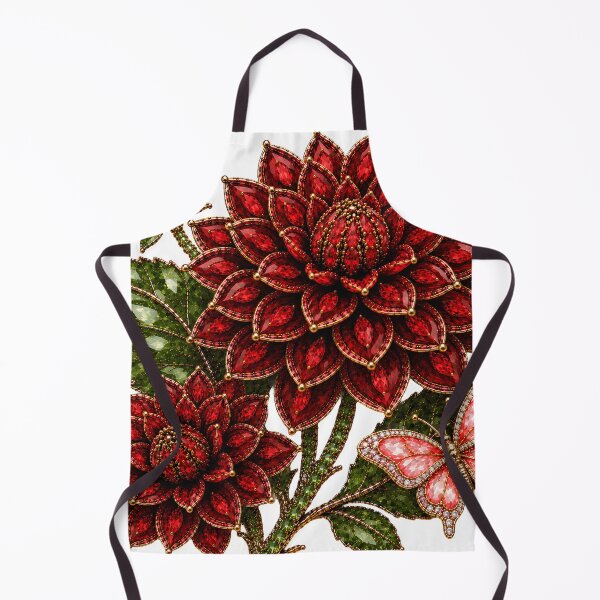 Item preview, CRYSTAL RED DAHLIA designed and sold by wordspixies.
