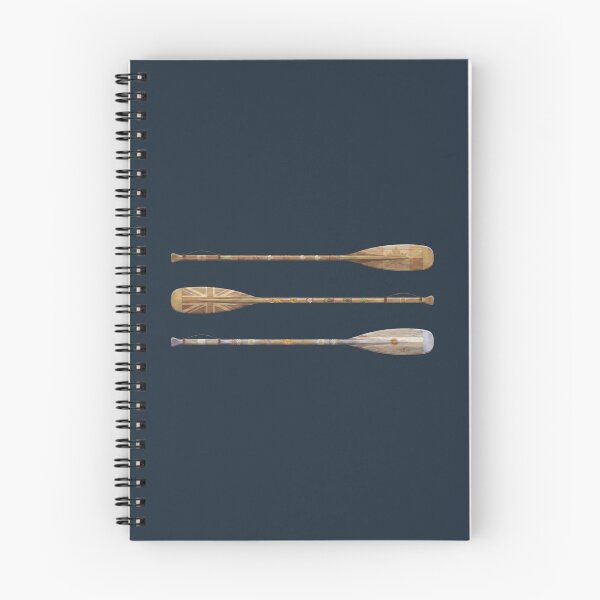 Item preview, Wooden Canoe Paddles Collection Canadian Maple Leaf UK Union Jack Art designed and sold by KiwiRider.