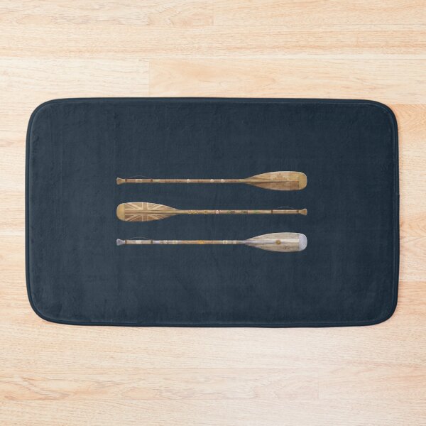 Item preview, Wooden Canoe Paddles Collection Canadian Maple Leaf UK Union Jack Art designed and sold by KiwiRider.