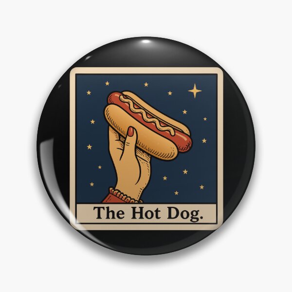 Item preview, The Hot Dog Tarot Card 4th Of July Funny Hot Dog Gear designed and sold by DynamicDesign.