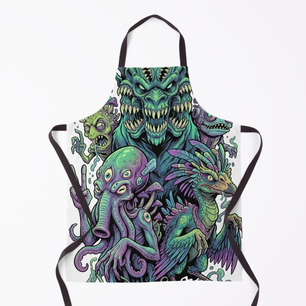 Item preview, Cosmic Nightmare Monster Collective Art designed and sold by castillomiami.