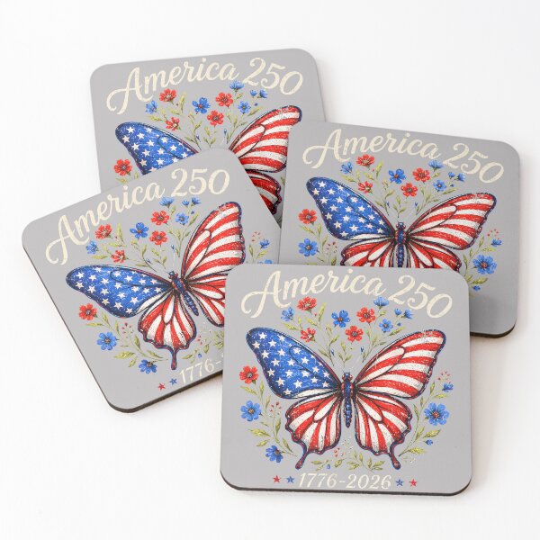 Item preview, 250th Anniversary Butterfly 250 Years 1776 2026 4th of July designed and sold by GreggRoss.