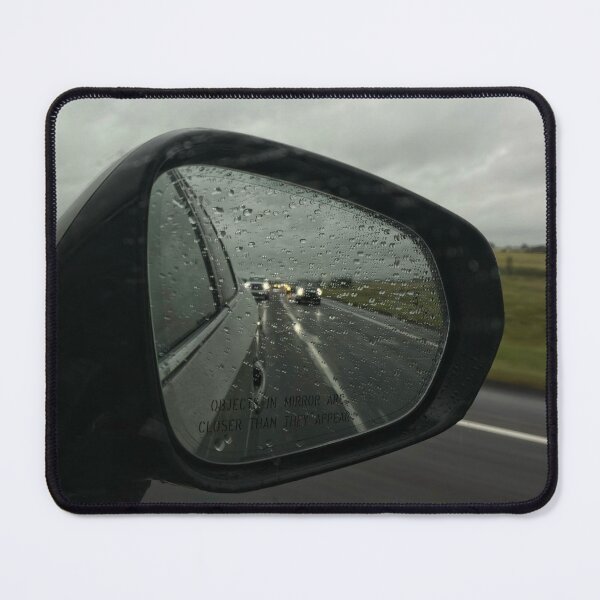 Item preview, Rainy Edmonton Rearview Mood designed and sold by HenryHog.