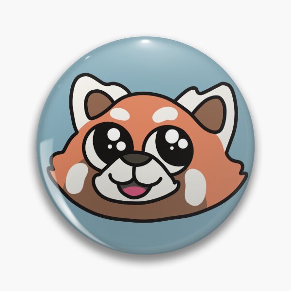 Item preview, Red Panda with Sparkle Eyes designed and sold by FrenchieBoops.