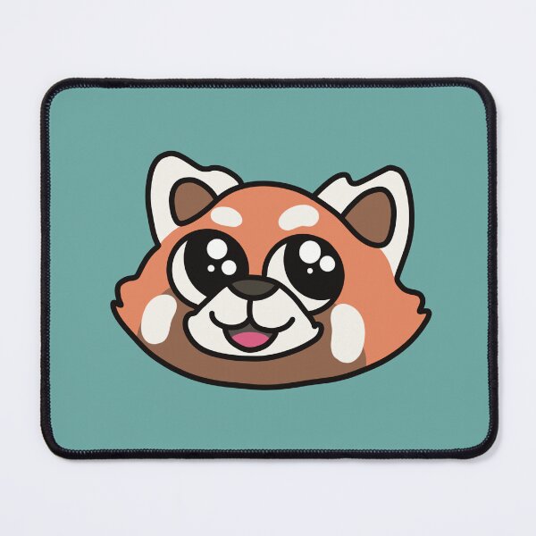Item preview, Red Panda with Sparkle Eyes designed and sold by FrenchieBoops.