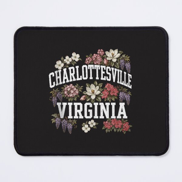Item preview, Charlottesville Virginia Vintage Botanical Floral Travel Souvenir Design designed and sold by kiralynstration.