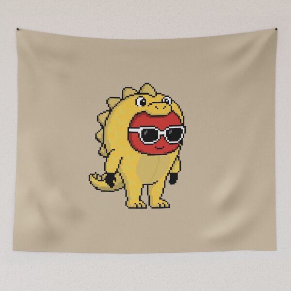 Item preview, Apple Pixel in a Monster Costume (YL) designed and sold by White Rim Mates.