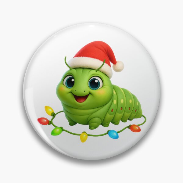 Item preview, Christmas Tomato Hornworm designed and sold by Sillytoe.