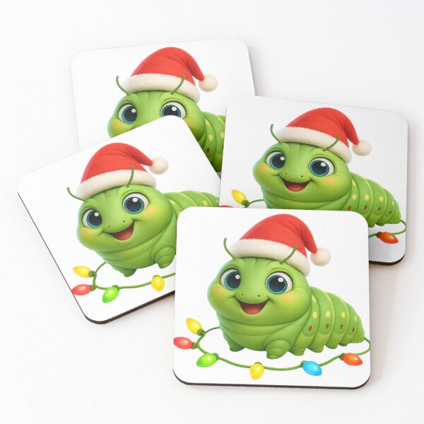 Item preview, Christmas Tomato Hornworm designed and sold by Sillytoe.