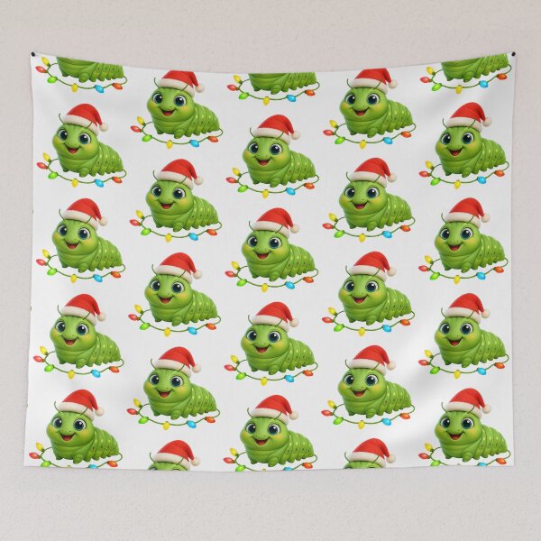 Item preview, Christmas Tomato Hornworm designed and sold by Sillytoe.