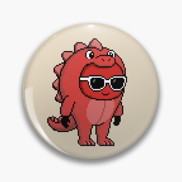 Item preview, Apple Pixel in a Monster Costume (RD) designed and sold by White Rim Mates.