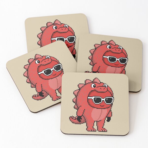Item preview, Apple Pixel in a Monster Costume (RD) designed and sold by White Rim Mates.