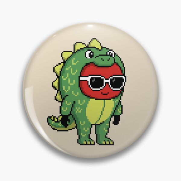 Item preview, Apple Pixel in a Monster Costume (GN) designed and sold by White Rim Mates.