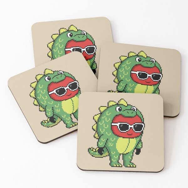 Item preview, Apple Pixel in a Monster Costume (GN) designed and sold by White Rim Mates.