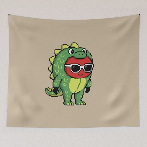 Item preview, Apple Pixel in a Monster Costume (GN) designed and sold by White Rim Mates.