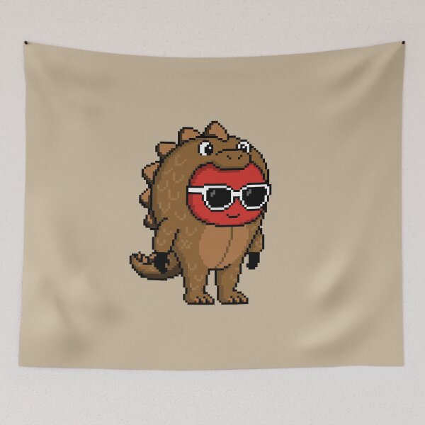 Item preview, Apple Pixel in a Monster Costume (BR) designed and sold by White Rim Mates.