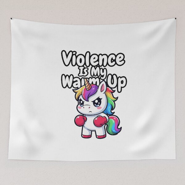 Item preview, Violence Is My Warm Up designed and sold by Wegetees.