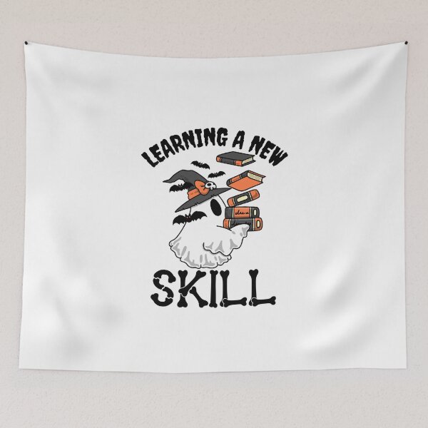 Item preview, Learning a New Skill - Halloween Gft designed and sold by OmikronStore.