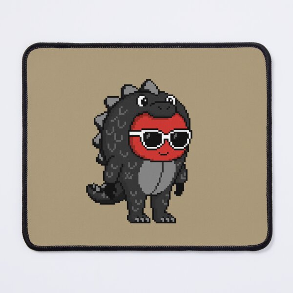 Item preview, Apple Pixel in a Monster Costume (BK) designed and sold by White Rim Mates.