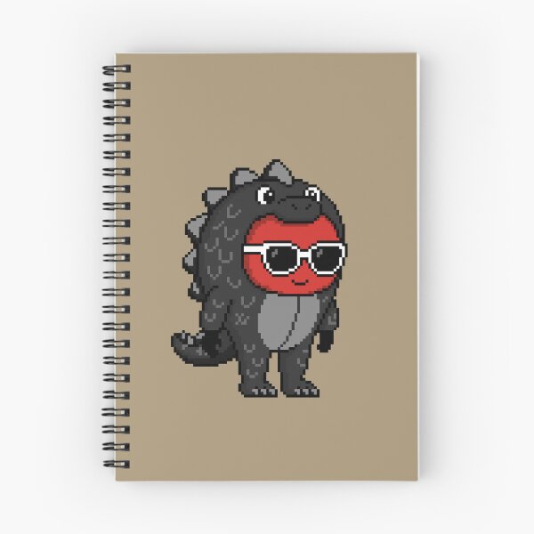 Item preview, Apple Pixel in a Monster Costume (BK) designed and sold by White Rim Mates.