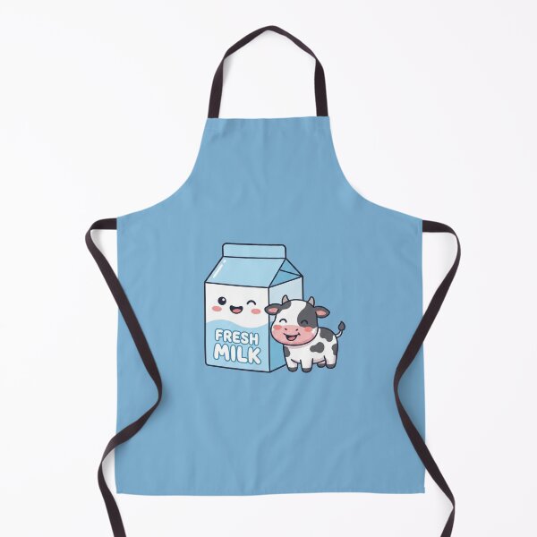 Item preview, Cute Fresh Milk Carton with Happy Cow Kawaii Cartoon designed and sold by morning sun.