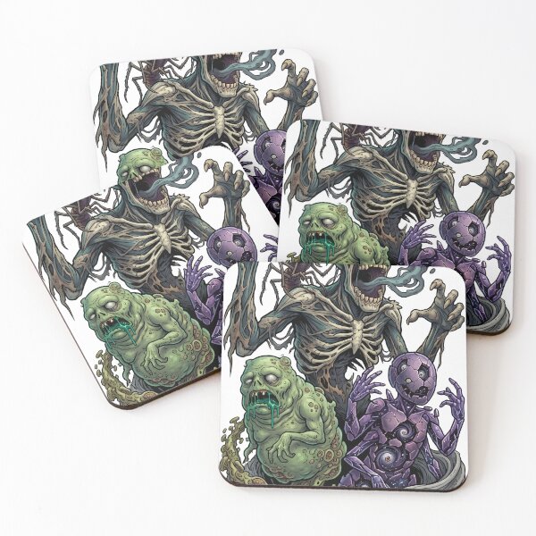 Item preview, Undead Nightmare Monster Collective Dark Horror Art designed and sold by castillomiami.