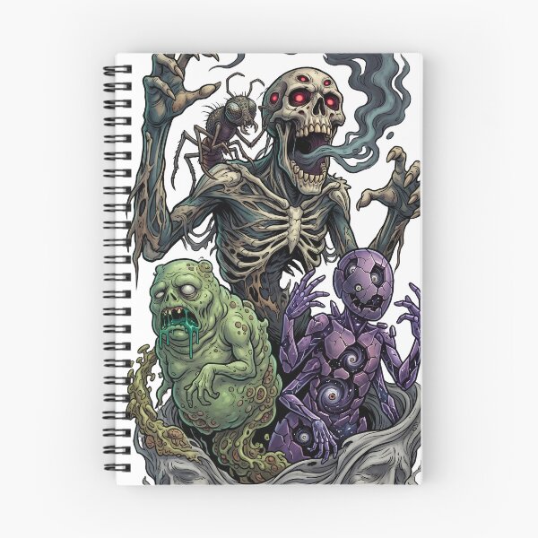 Item preview, Undead Nightmare Monster Collective Dark Horror Art designed and sold by castillomiami.