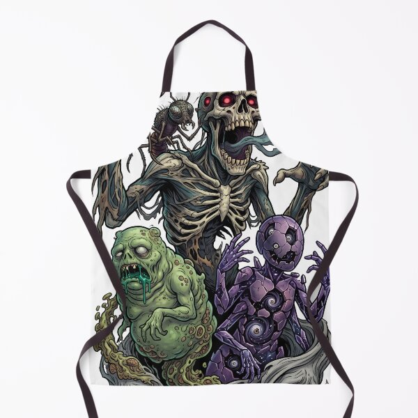 Item preview, Undead Nightmare Monster Collective Dark Horror Art designed and sold by castillomiami.