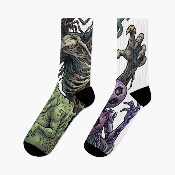 Item preview, Undead Nightmare Monster Collective Dark Horror Art designed and sold by castillomiami.