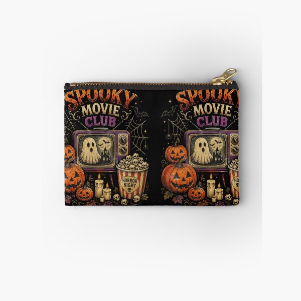 Item preview, Spooky Movie Club Vintage Halloween TV designed and sold by Nacho Average Designs.