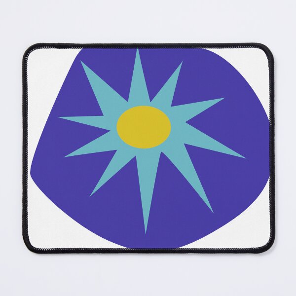 Item preview, Blue exploding star designed and sold by FrancesPoff.