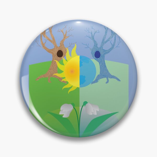 Item preview, Winter and Summer Solstice designed and sold by ROSE ANN BANILAR.