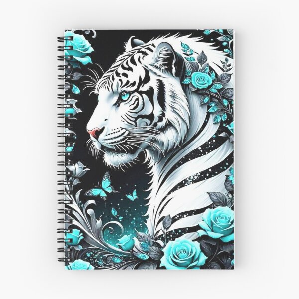 Item preview, Majestic White Tiger designed and sold by INKRebelGraphic.
