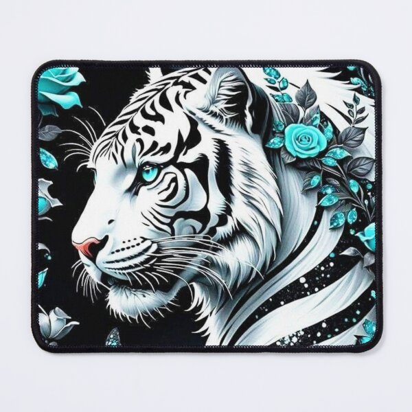 Item preview, Majestic White Tiger designed and sold by INKRebelGraphic.