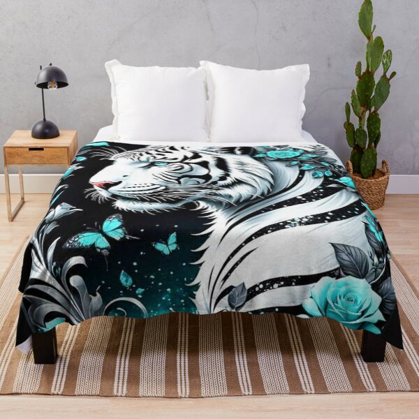 Item preview, Majestic White Tiger designed and sold by INKRebelGraphic.