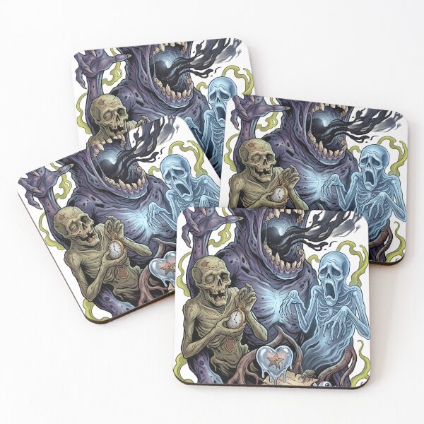 Item preview, Haunted Soul Monster Collective Dark Horror Art designed and sold by castillomiami.
