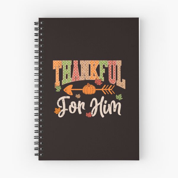 Item preview, Thankful For Him Thanksgiving Pumpkin Checkered Fall Couple Design designed and sold by mari-kayden.