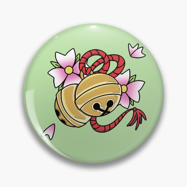 Item preview, Shinto bells with blossoms designed and sold by Ron's Designs.