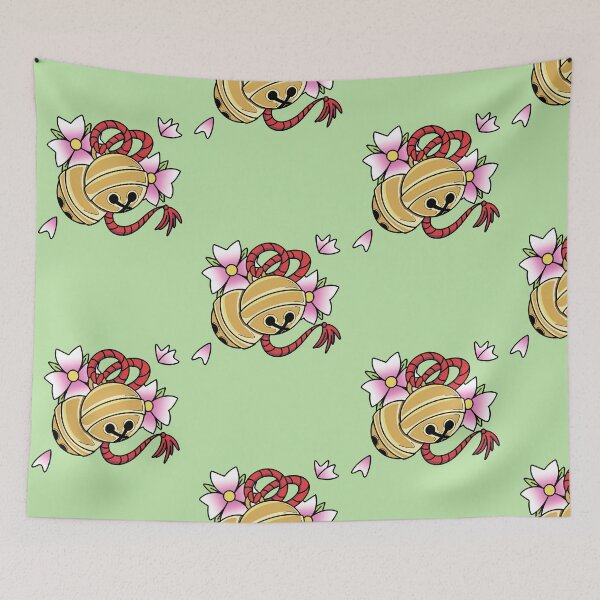 Item preview, Shinto bells with blossoms designed and sold by Ron's Designs.