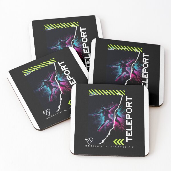 Item preview, EXO Kai Teleportation Glitch Silhouette Cyberpunk Kpop Graphic designed and sold by Gameshalah's Designs Hub.