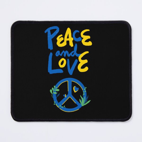 Item preview, Peace and Love Typography Aesthetic Design designed and sold by NikBrin Prevail .