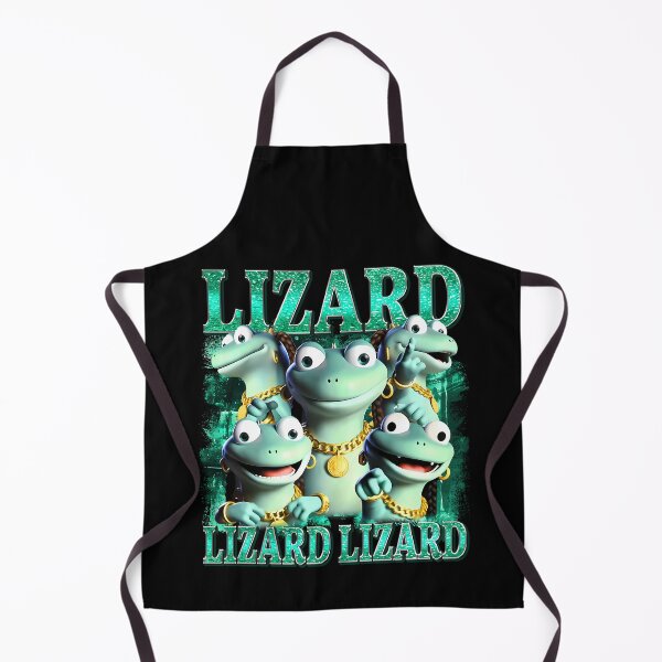 Item preview, Green Lizards Wearing Gold Chains designed and sold by GSideArtStore.