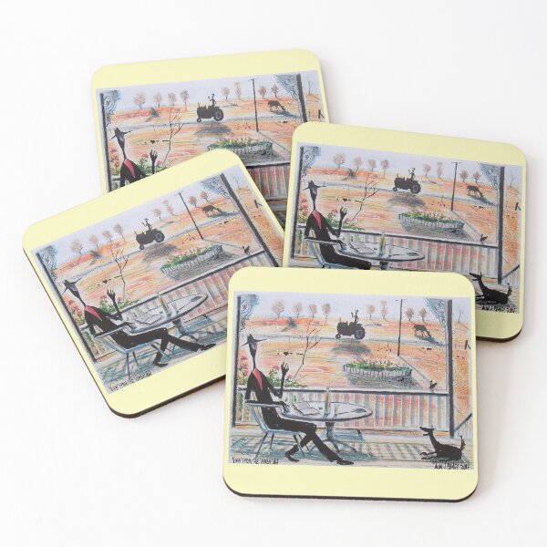 Item preview, Quiet Afternoon on an Australian Outback Verandah.  designed and sold by Al Benge.