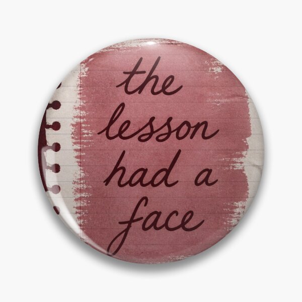 Item preview,  The Lesson Had A Face designed and sold by Story Stickers.