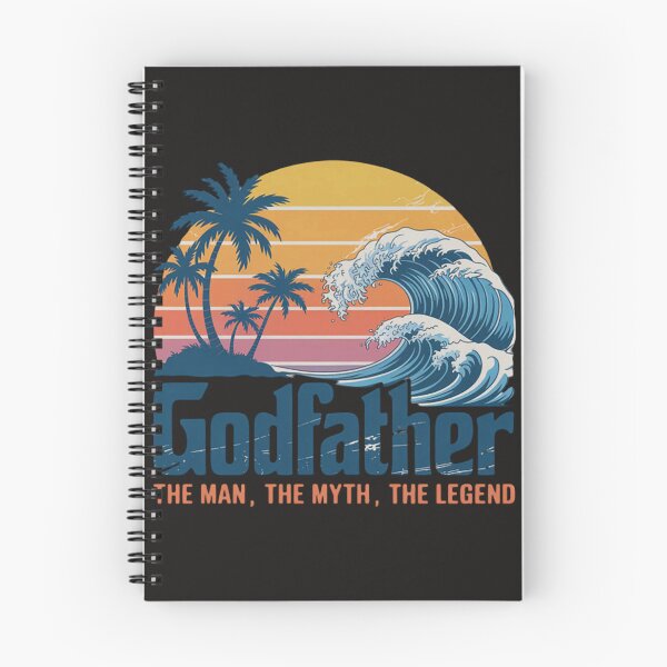 Item preview, Godfather The Man The Myth The Legend Retro Father's Day designed and sold by arttichoky.