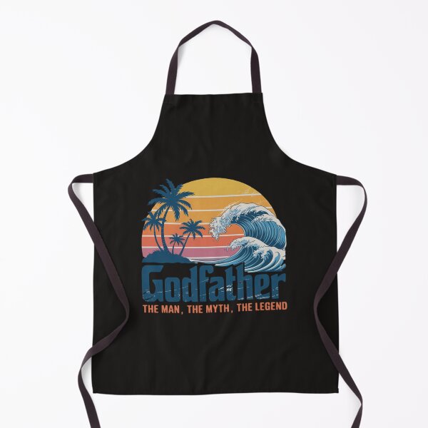 Item preview, Godfather The Man The Myth The Legend Retro Father's Day designed and sold by arttichoky.