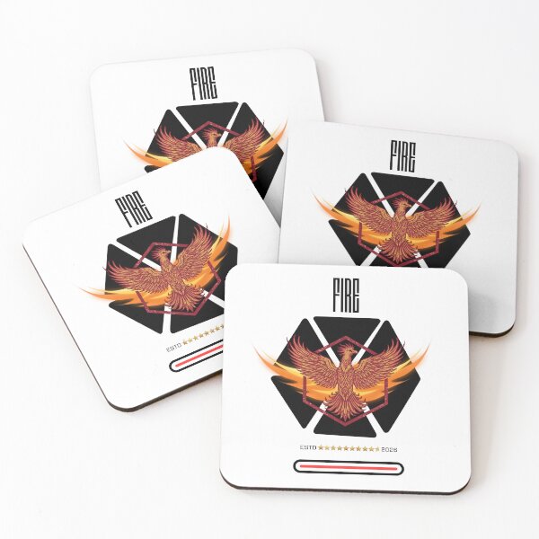 Item preview, EXO Chanyeol Phoenix Flame Hexagon Vintage Kpop Graphic designed and sold by Gameshalah's Designs Hub.