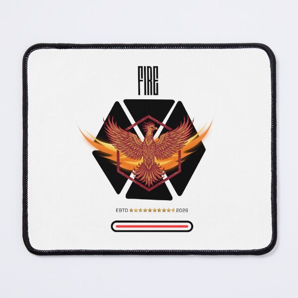 Item preview, EXO Chanyeol Phoenix Flame Hexagon Vintage Kpop Graphic designed and sold by Gameshalah's Designs Hub.