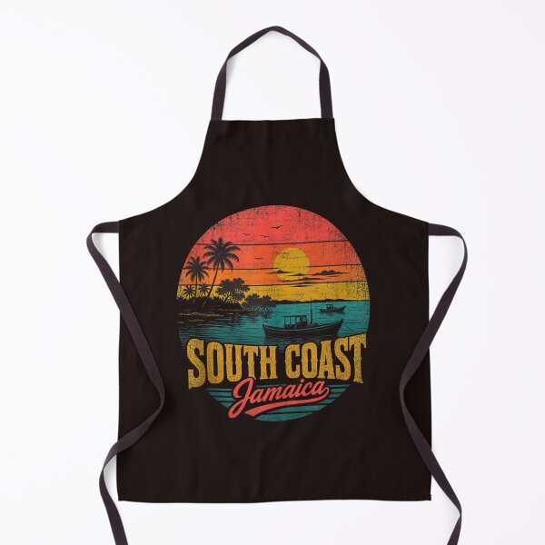 Item preview, South Coast Jamaica Vintage Beach Sunset Travel Souvenir Coastal Design designed and sold by mari-kayden.